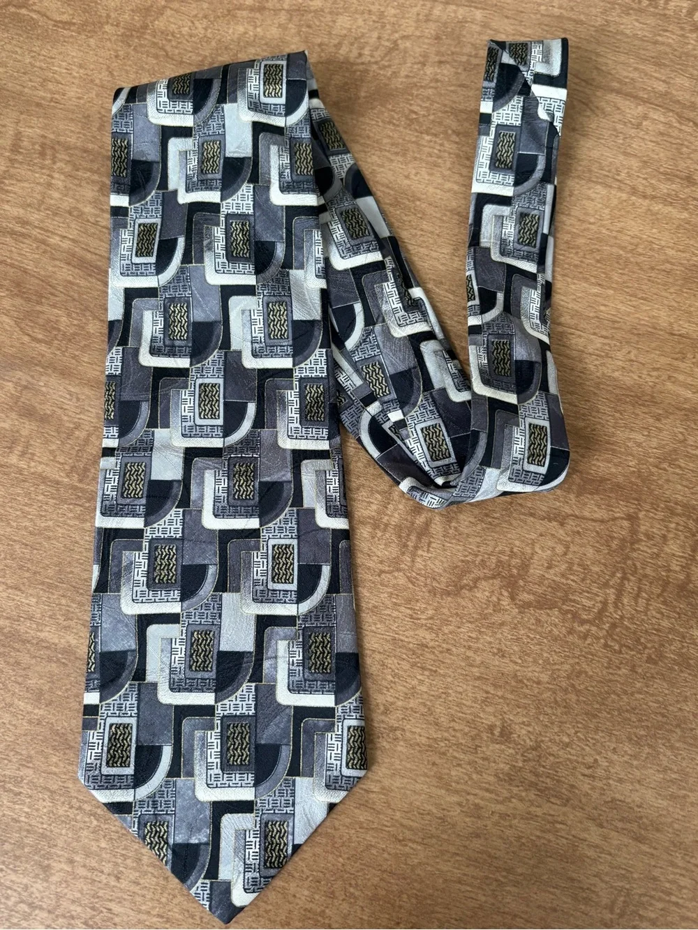 Men's Multicolor Patterned Ties - Set of 3